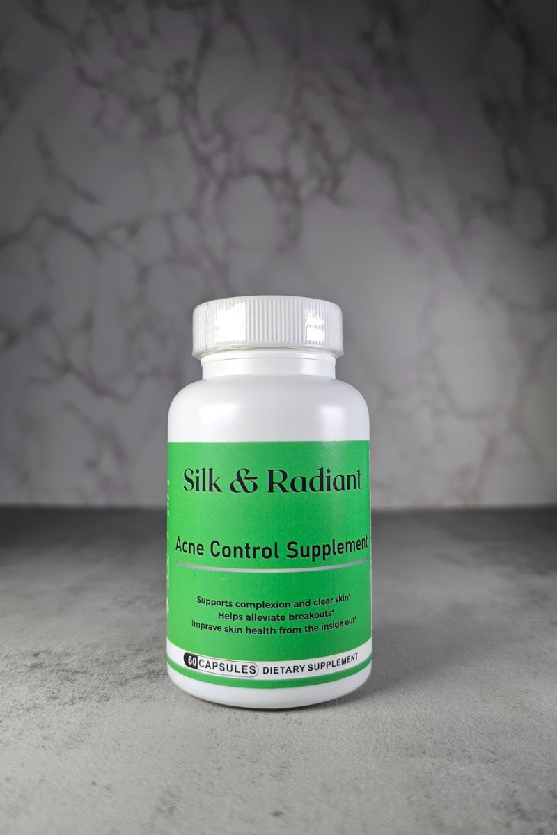 Acne Control Supplement | Acne Supplement | Silk and Radiant