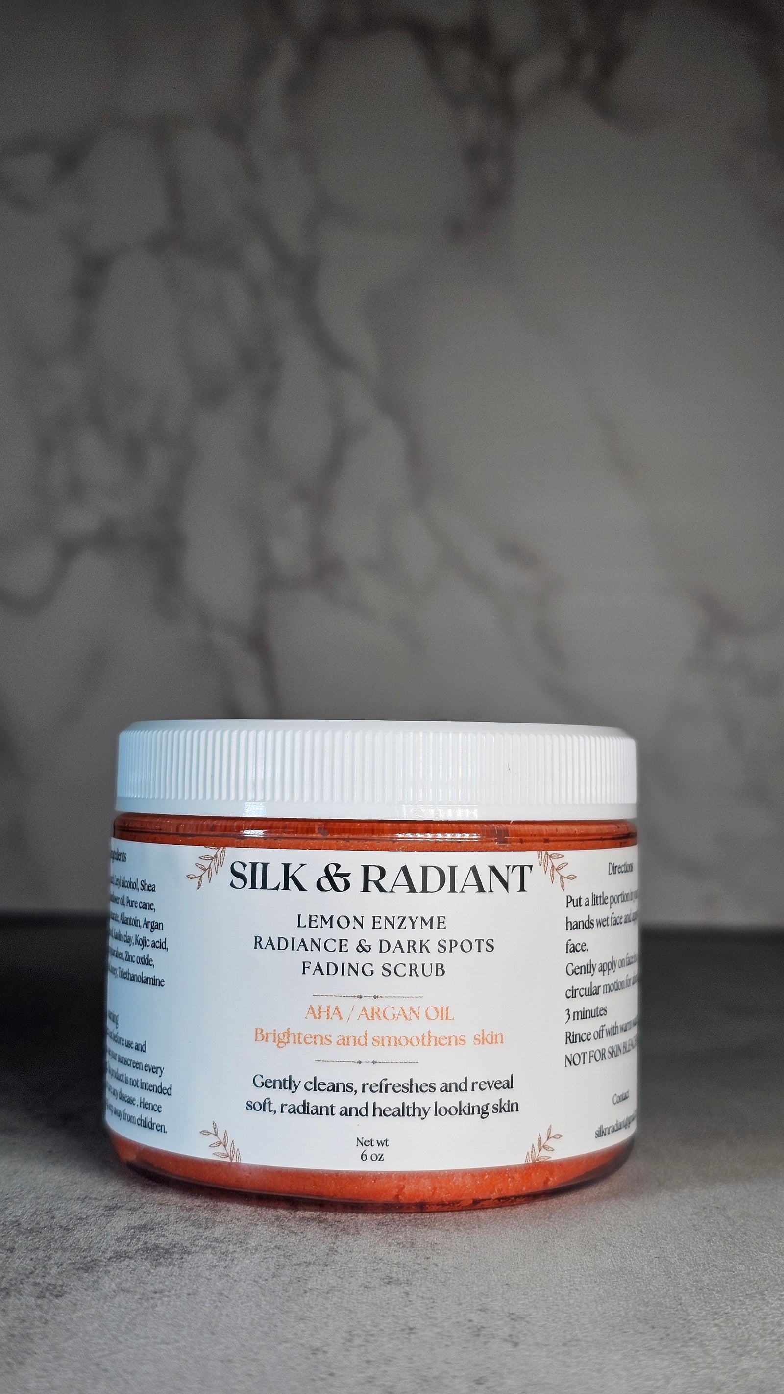 Radiance and Dark Spots Fading Face scrub