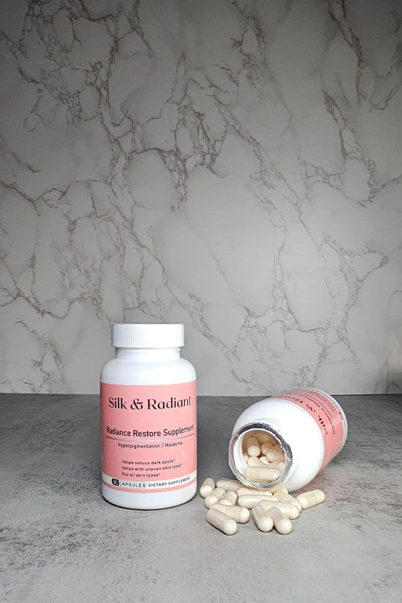 Skin Supplement | Radiance Restore Supplement | Silk and Radiant