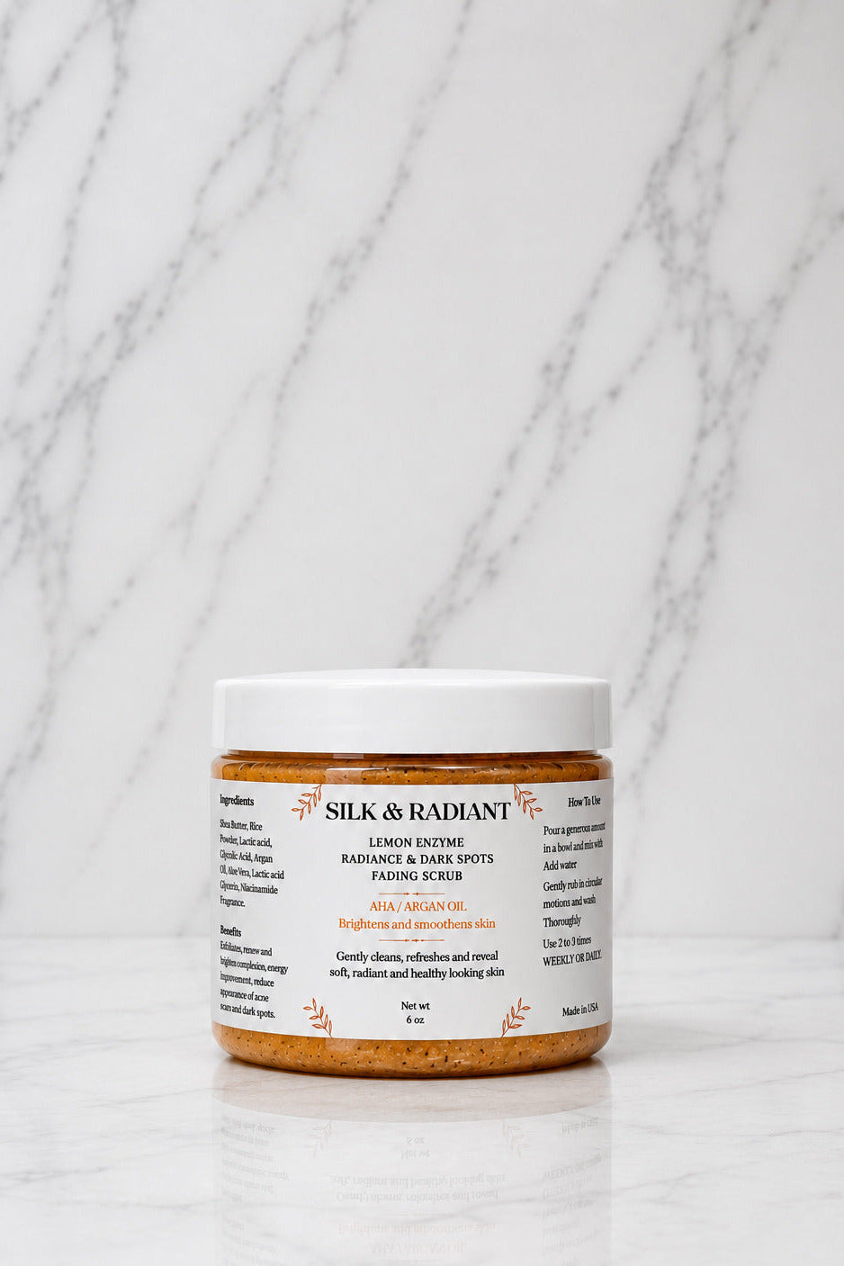 Radiance and Dark Spots Fading Face scrub