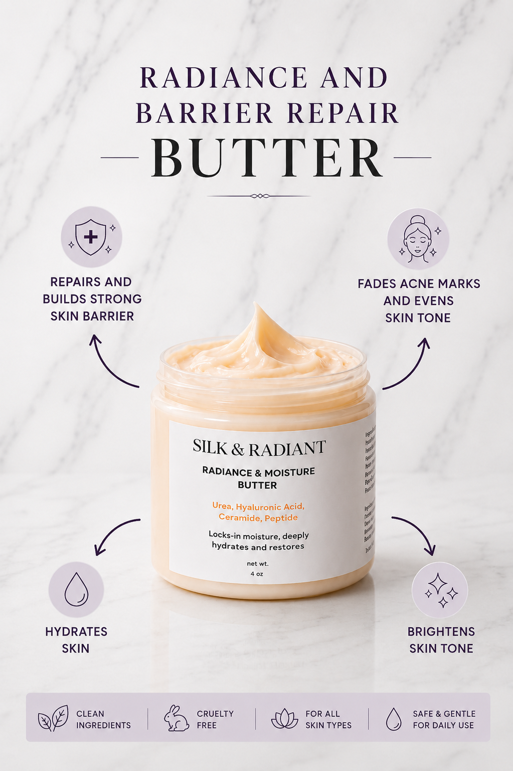 RADIANCE AND MOISTURE REPAIR BUTTER