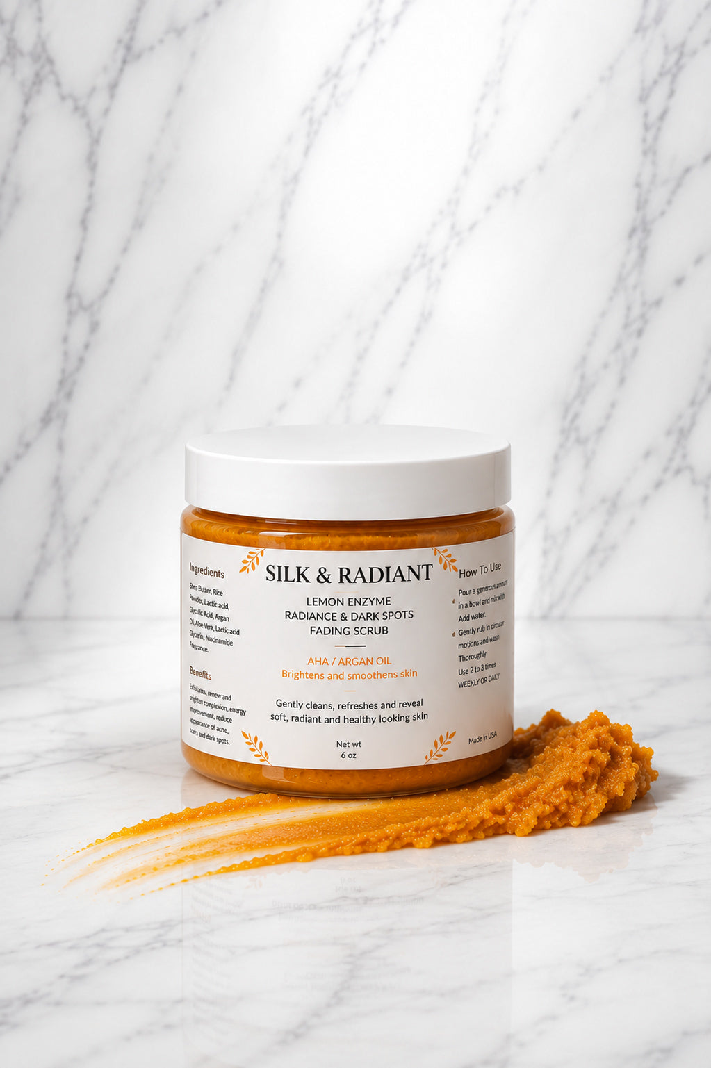 Radiance and Dark Spots Fading Face scrub