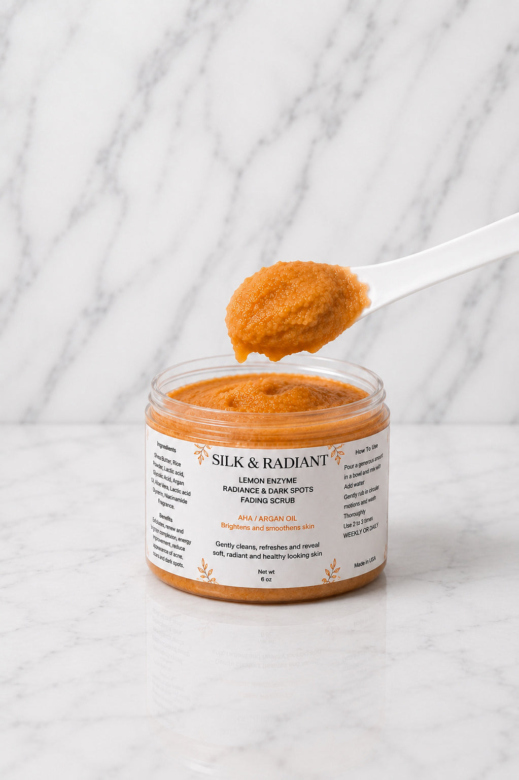 Radiance and Dark Spots Fading Face scrub