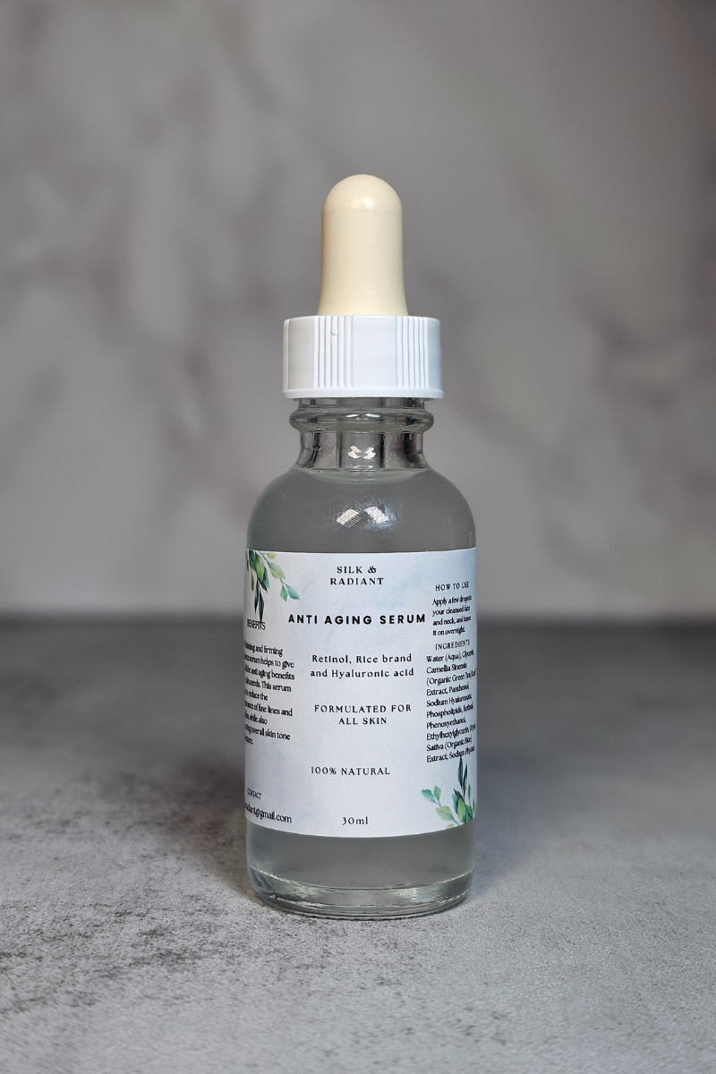 Anti Aging Serum | Aging Serum | Silk and Radiant