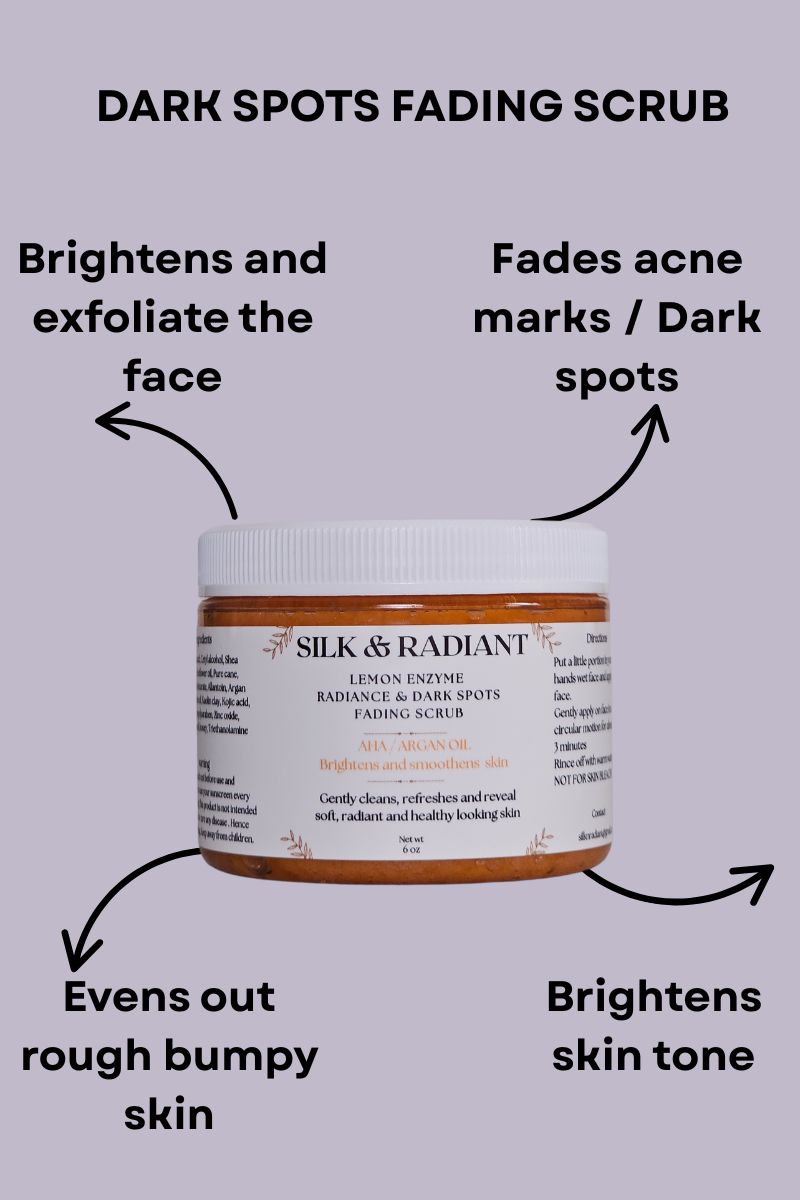 Radiance and Dark Spots Fading Face scrub