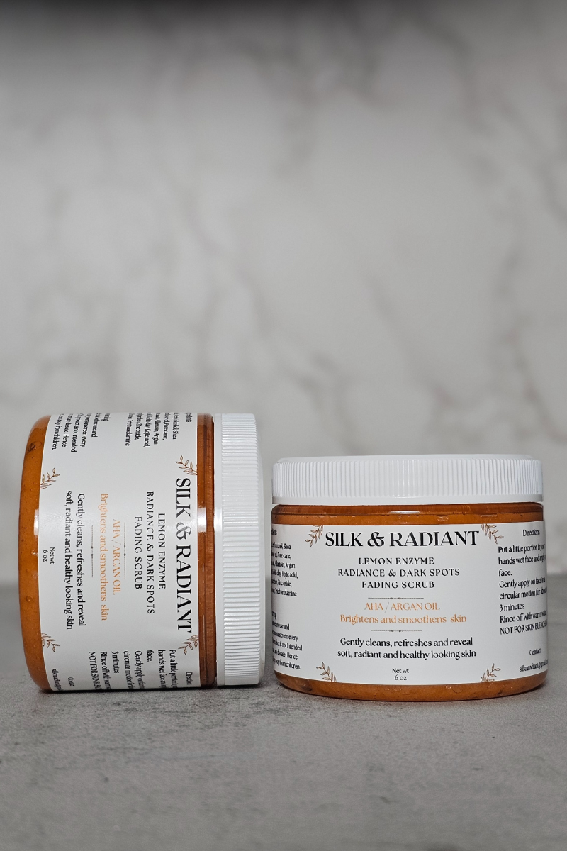 Face Scrub | 2X Dark Spots Scrub | Dark Spots Scrub | Silk and Radiant