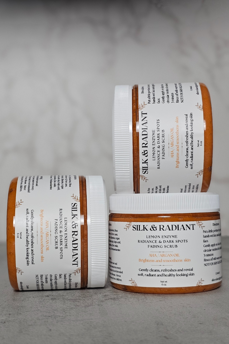 Dark Spots Scrub | Dark Spots Fading Scrub | Silk and Radiant