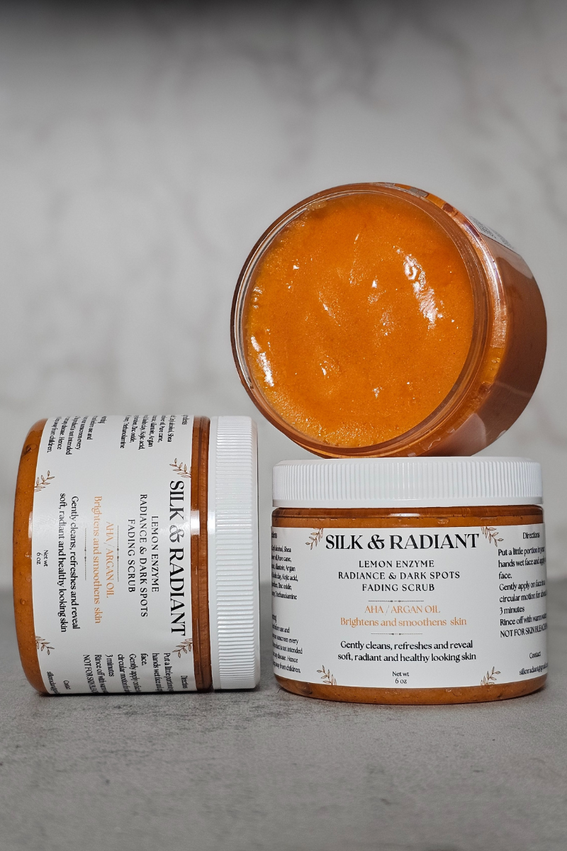 Dark Spots Scrub | Dark Spots Fading Scrub | Silk and Radiant
